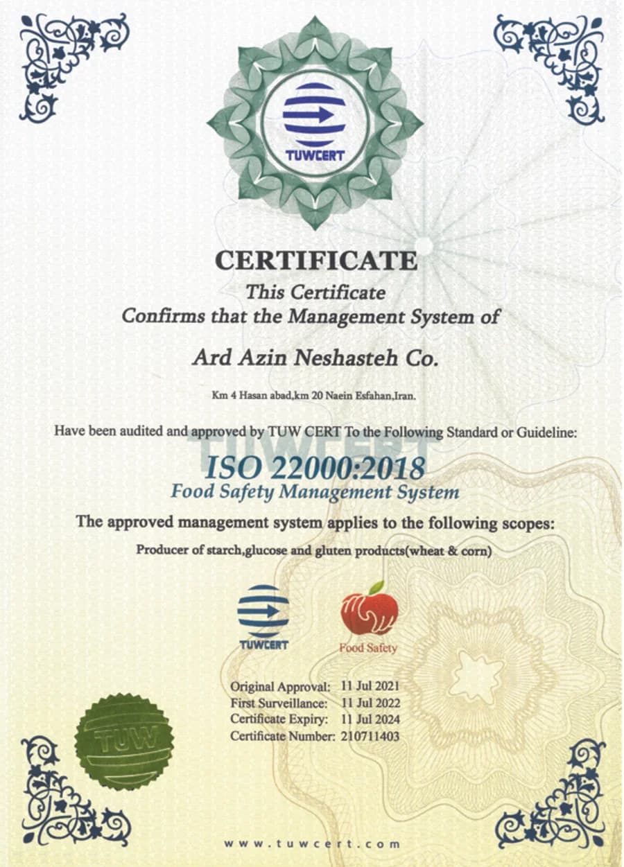 ISO 22000:2018, Food safety management system