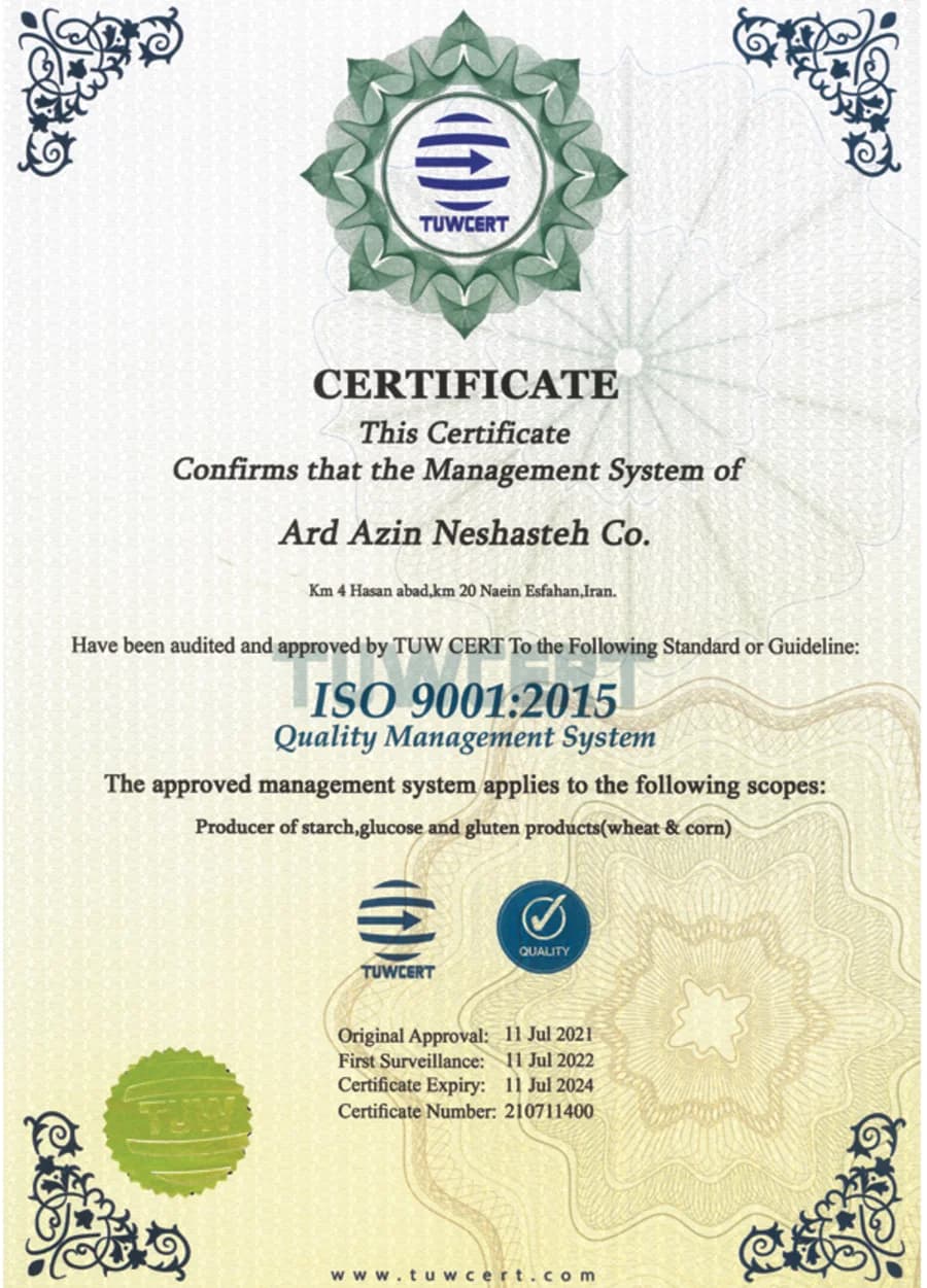 ISO 9001:2015, Quality management system